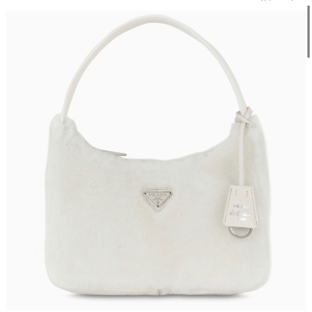 Prada Re Edition Shearling Bag BNWT